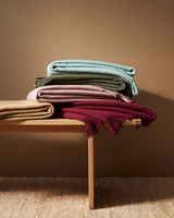 Weave Nevis Throw - 130x200cm, Rose