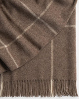 Weave Ranfurly Throw - 140x240cm, Oak