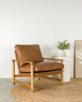 Cintesi Leather Sample - Nutt Tan 