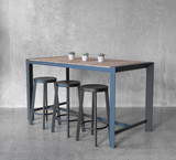 Cintesi Karaka Outdoor Bar Leaner - 160X80Cm 105H, Charcoal 