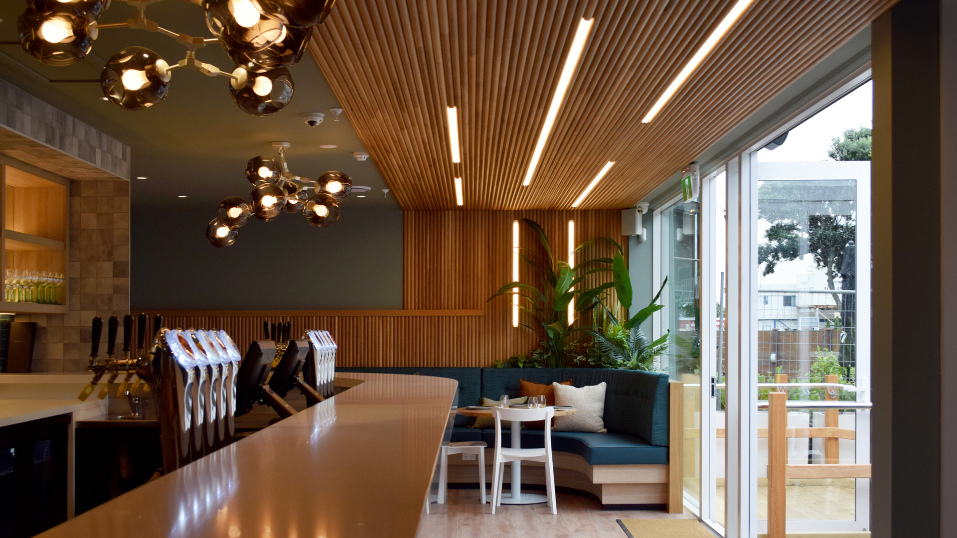 Coastal Comfort Meets Culinary Delight: Furnishing Winifred's Bar & Kitchen.