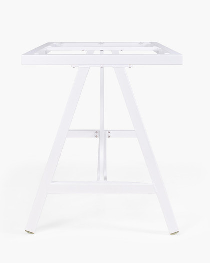 Harper Aluminium Bar Leaner Base - 1590*790*90H, White
