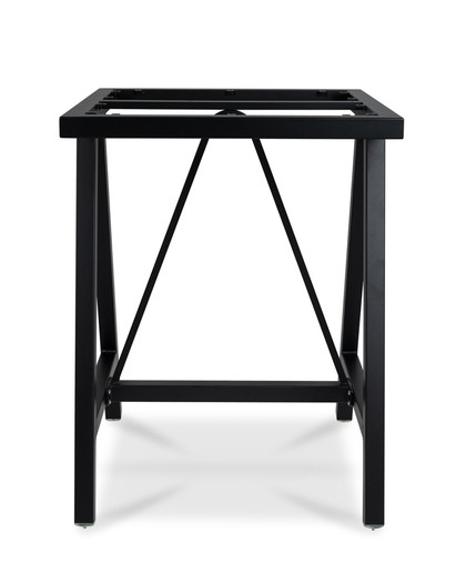 Harper Aluminium Bar Leaner Base - 790*790*1050H, Black