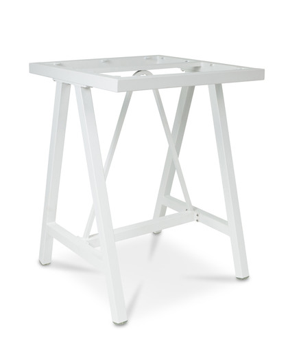 Harper Aluminium Bar Leaner Base - 790*790*1050H, White