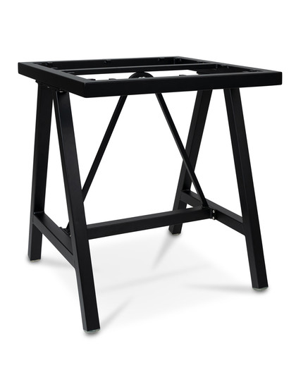 Harper Aluminium Bar Leaner Base - 790*790*90H, Black
