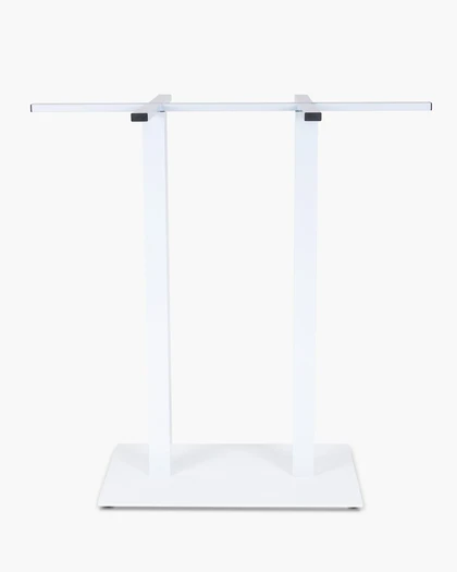 Konus Double Bar Leaner Base - 40X70 X 105Cm H, White