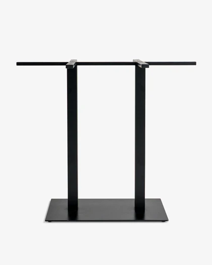 Konus Double Bar Leaner Base - 40X70 X  90Cm H, Black
