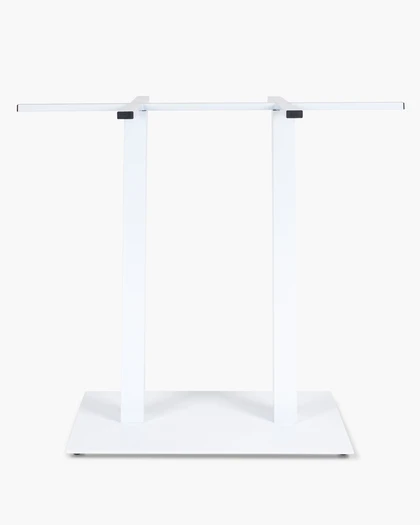 Konus Double Bar Leaner Base - 40X70 X 90Cm H, White