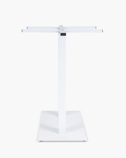 Konus Double Bar Leaner Base - 40X70 X 90Cm H, White