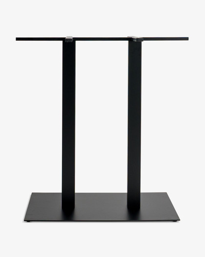 Konus Double Bar Leaner Base - 60X90 X 105Cm H, Black