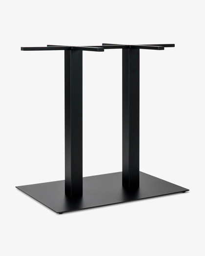 Konus Double Bar Leaner Base - 60X90 X 90Cm H, Black