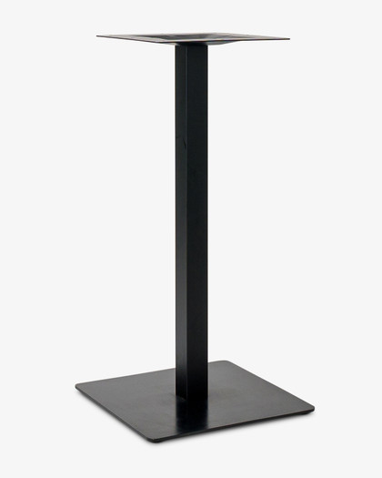 Konus Bar Leaner Base - 45 Sq X 90Cm H, Black