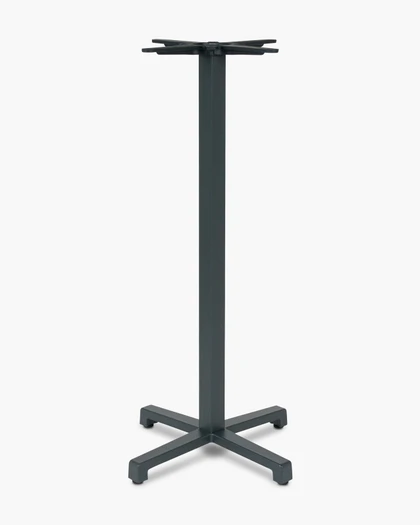 Cross Bar Leaner Base - 109Cm H, Anthracite