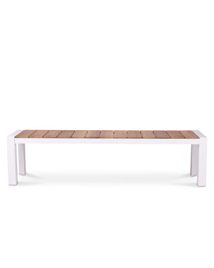 Karaka Outdoor Bench - 180X40Cm, White