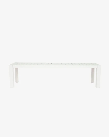 Raglan Outdoor Bench - 180X40Cm, White
