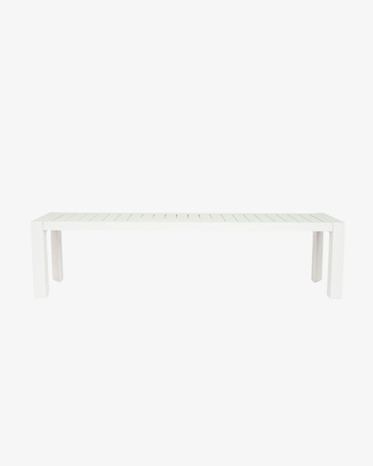 Raglan Outdoor Bench - 180X40Cm, White