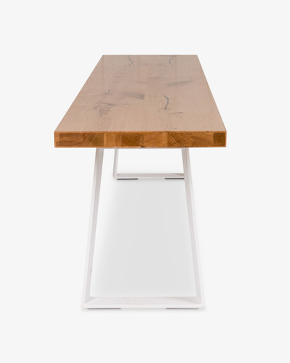Marko Bench - For 2.0M Table, White Frame