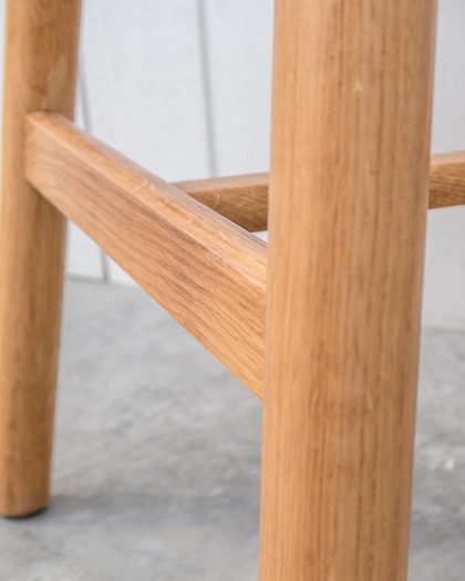 Archie Bar Stool - Natural, 65Cm