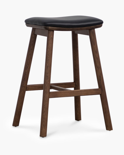 Archie Bar Stool - Walnut, 65Cm