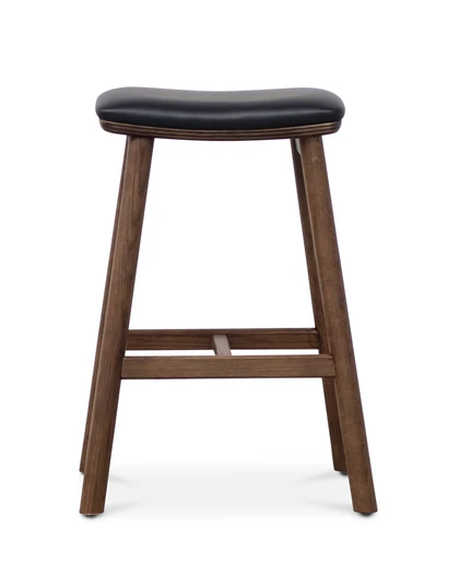 Archie Bar Stool - Walnut, 65Cm