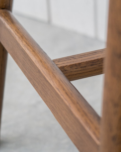 Archie Bar Stool - Walnut, 65Cm