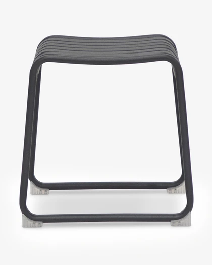 Atticus Bar Stool - Charcoal, 45 Cm