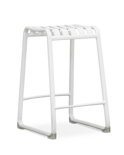 Atticus Bar Stool - White, 65 Cm
