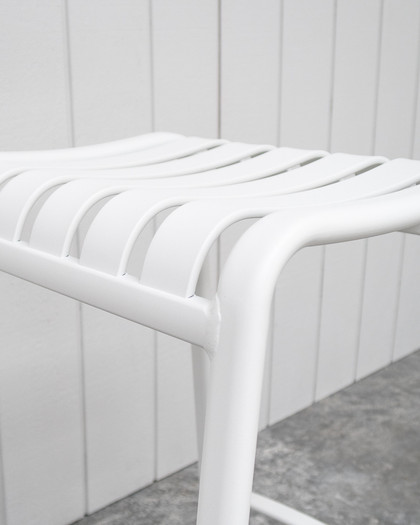 Atticus Bar Stool - White, 65 Cm