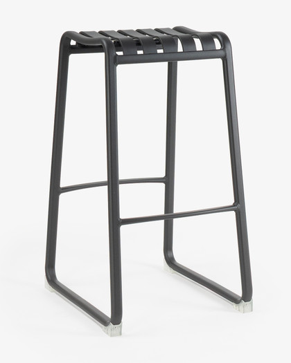 Atticus Bar Stool - Charcoal, 75 Cm