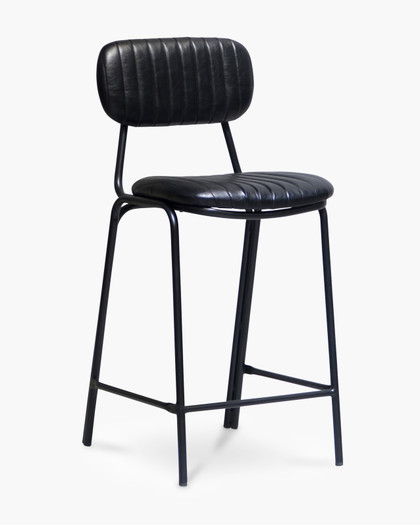 Barry Bar Stool - Black, 65Cm