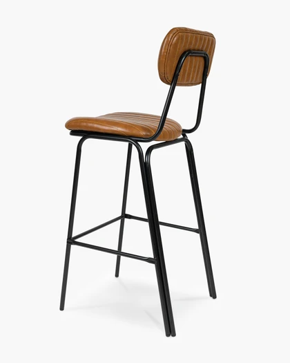 Barry Bar Stool - Tan, 75Cm
