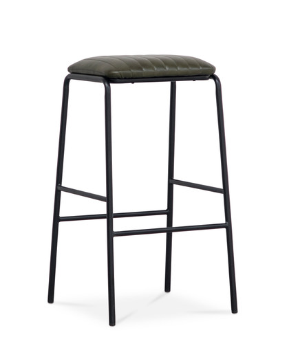 Bruce Bar Stool - Green, 75Cm