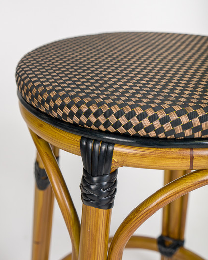 Cannes Barstool - Mocha, 65Cm