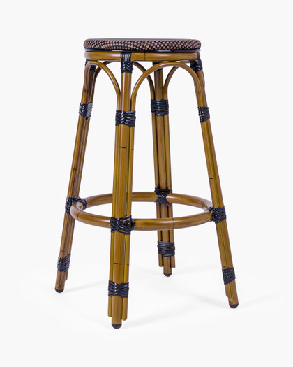 Cannes Barstool - Mocha, 77Cm