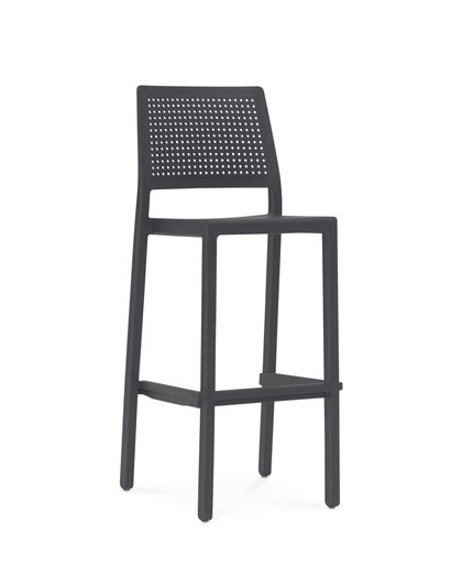 Emi Bar Stool - Anthracite, 75Cm