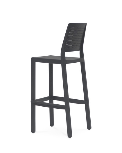 Emi Bar Stool - Anthracite, 75Cm