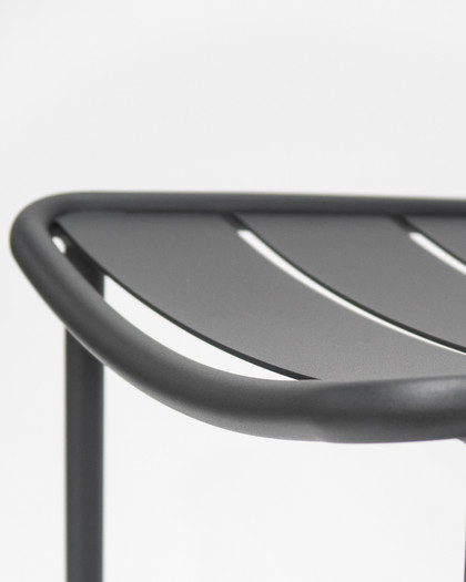 Frankie Bar Stool - Charcoal, 65Cm