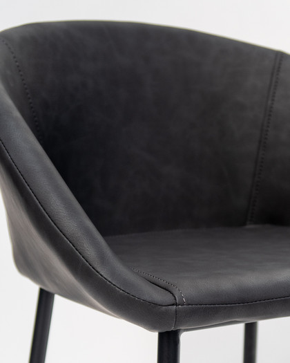 Henry Barstool - Anthracite, 65Cm