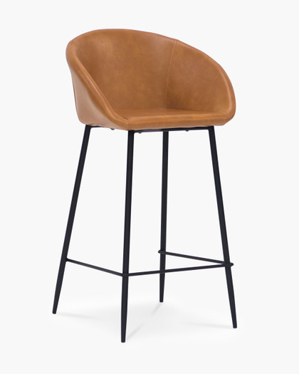Henry Barstool - Tan, 65Cm
