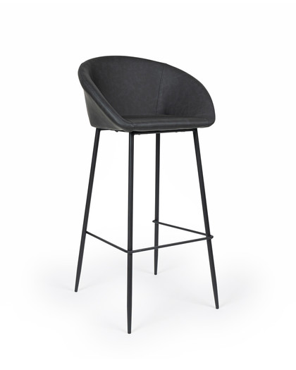 Henry Barstool - Anthracite, 75Cm