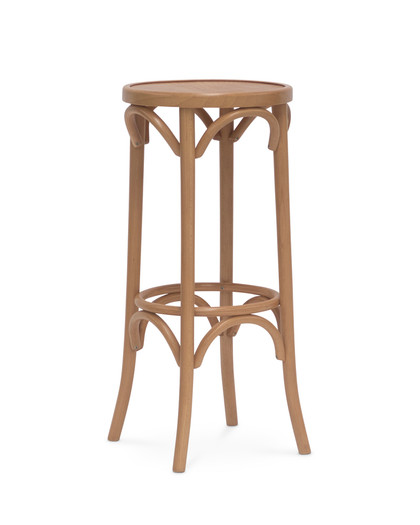 Hoop Barstool - Natural 80Cm