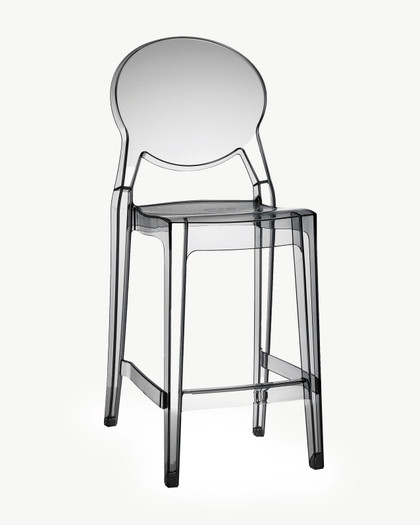 Igloo Bar Stool - Transparent, 65Cm