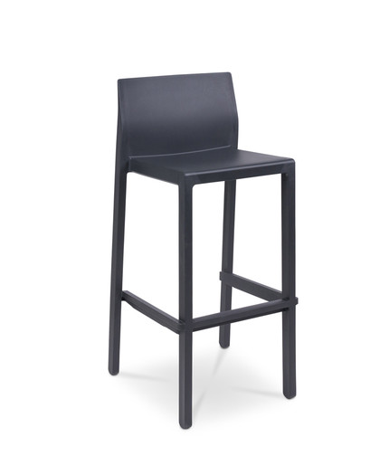 Kate Bar Stool - Anthracite, 75Cm