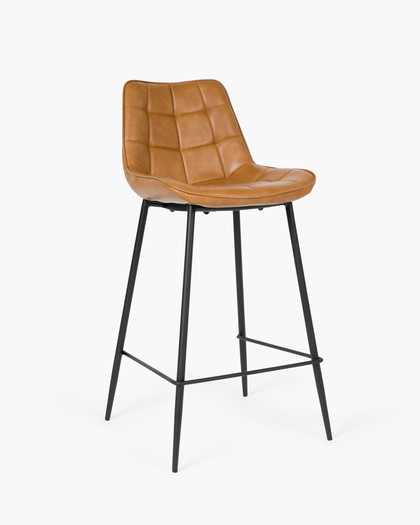 Lawrence Barstool - Tan, 65Cm