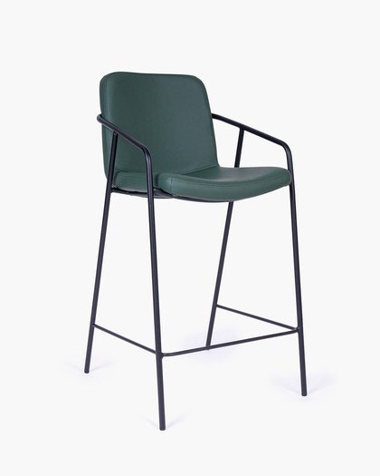 Logan Barstool - Olive Green, 65Cm