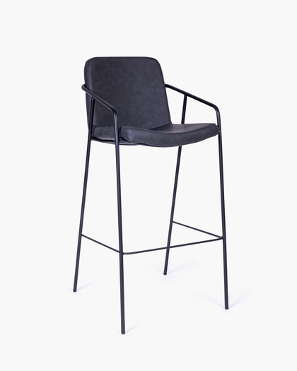 Logan Barstool - Anthracite, 75Cm