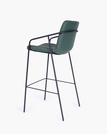 Logan Barstool - Olive Green, 75Cm