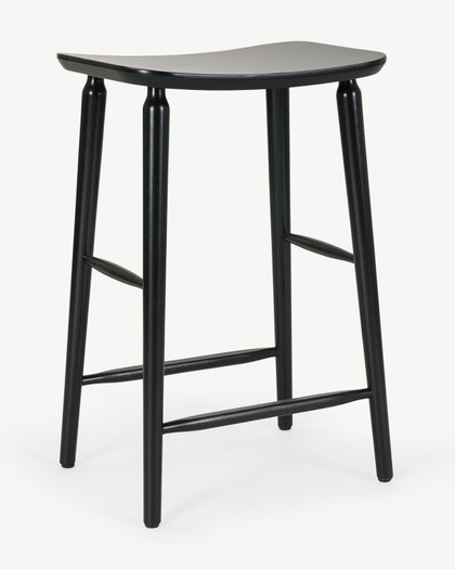 Mackenzie Bar Stool - Black, 65Cm