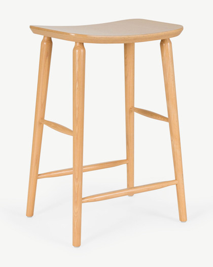 Mackenzie Bar Stool - Natural, 65Cm