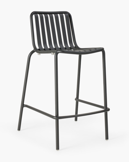 Parker Bar Stool - Charcoal, 65 Cm